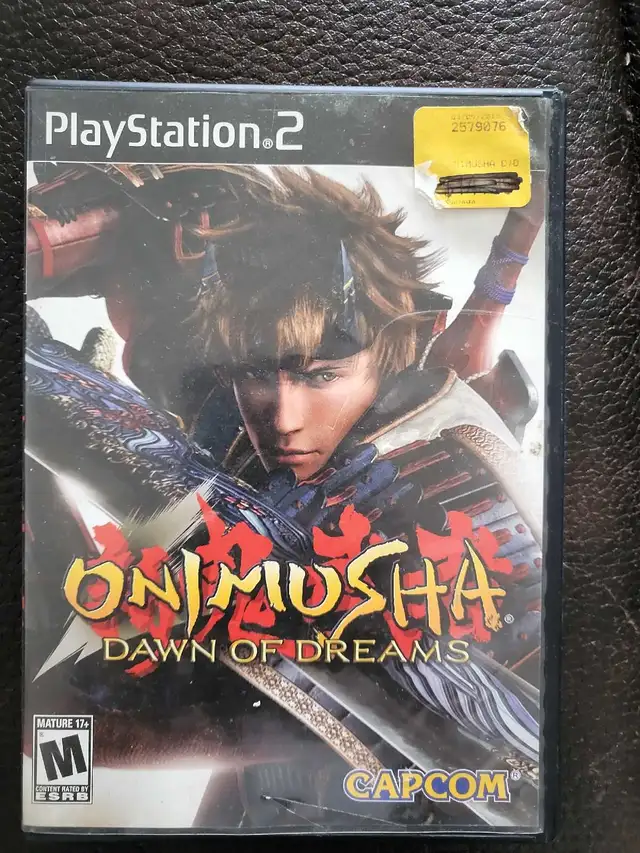 Onimusha Dawn Of Dreams $50 PS2 Mint Condition