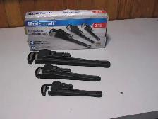 Mastercraft Triple Pipe Wrench Set, BRAND NEW - Photo 5
