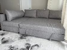 FRIHETEN Ikea sofa with cushions