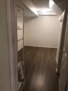 Basement for rent .