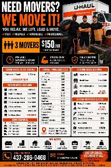 3 MAN TRUCK MOVERS