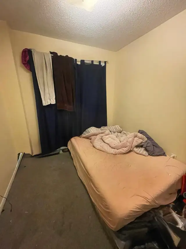 1 bedroom for rent on upper floor available from 1st july.