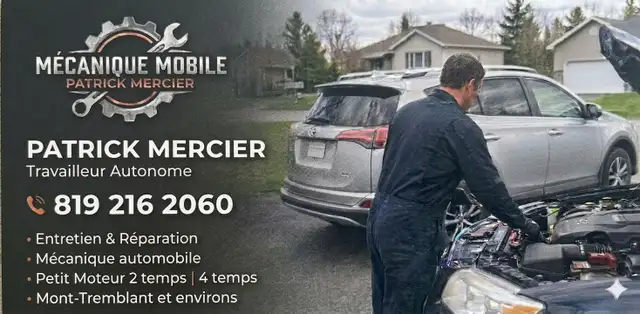 mécanique à domicile