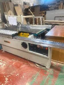 Banc de scie avec  scoring 550V moteur 5.5 hp prend jusqu’5x10
