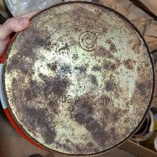 VINTAGE 1950's IRVING VELCO MOTOR OIL (5 GAL. IMP.) CAN - Photo 5