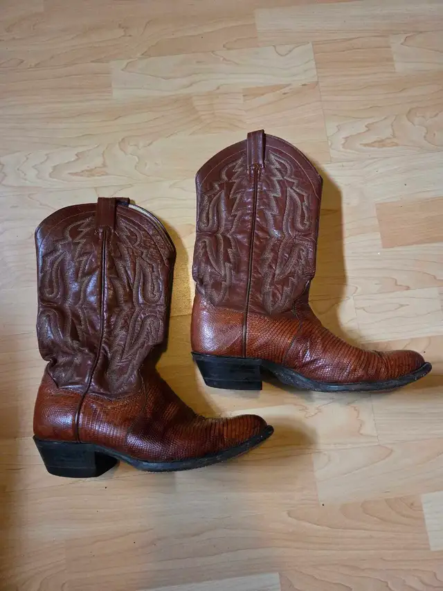 Panhandle slim cowboy boots size 8