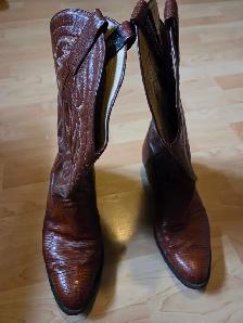 Panhandle slim cowboy boots size 8 - Photo 6