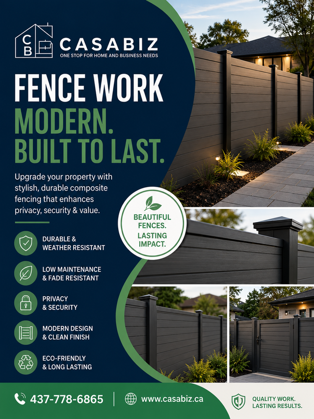 Fence work