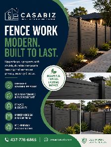 Fence work