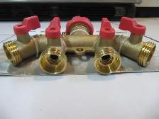 Rainwave RW-99009S Solid Brass 4 Outlet Garden Hose Splitter - Photo 4
