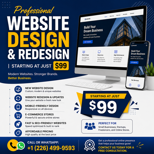 ⭐️✅WEB DESIGN SERVICE, CONTENT & SEO, SETUP FROM $199⭐️✅