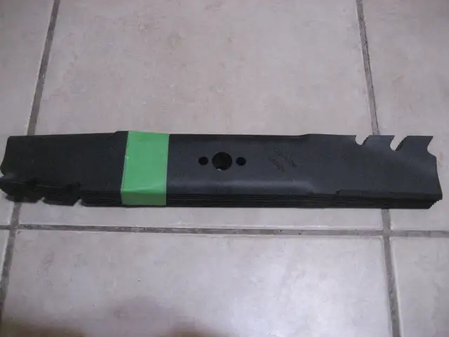 7 Toro / Exmark mower blades 15 3/8', # 120-9500, 116-6358