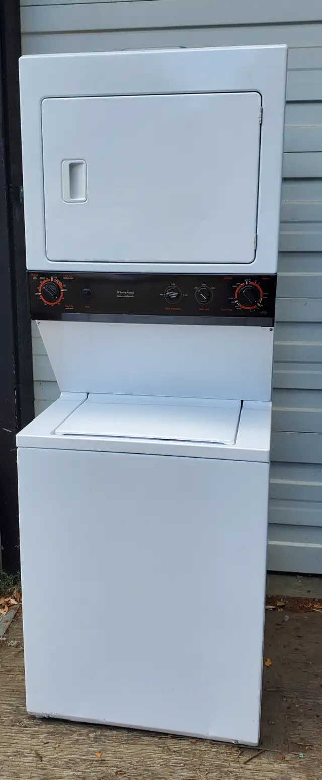 GE Stackable W/D - Very Good Condition - Heavy Duty