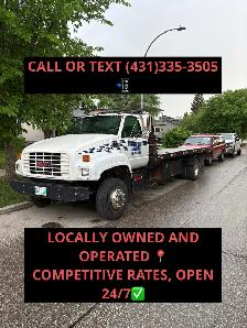 Tow truck services!