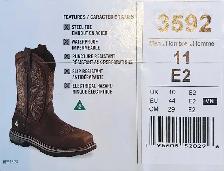 Reduced boots