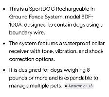 Invisible in  ground fence for dogs - Photo 4