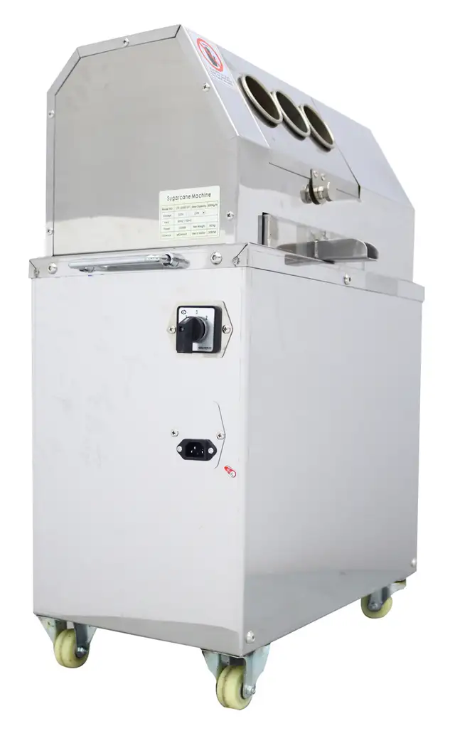 Electric Sugar Cane Ginger Press Juicer 110v 3 Feed Inlet 134049