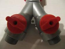 Rain Wave Y Metal Hose Dual Garden Hose Shut Off Valve - Photo 3