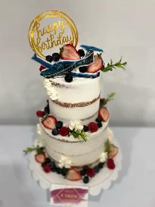 Berries cake, seminaked cakes with greenery  GTA - Photo 5