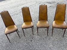 Free delivery used Vintage Dining Table and Chairs Set - Photo 10