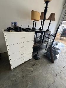 dresser coffee/end tables lamps bar stools tvs ps4 - Photo 2