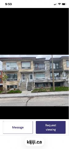 3 1/2  Ahuntsic Heating &New Appliances included
