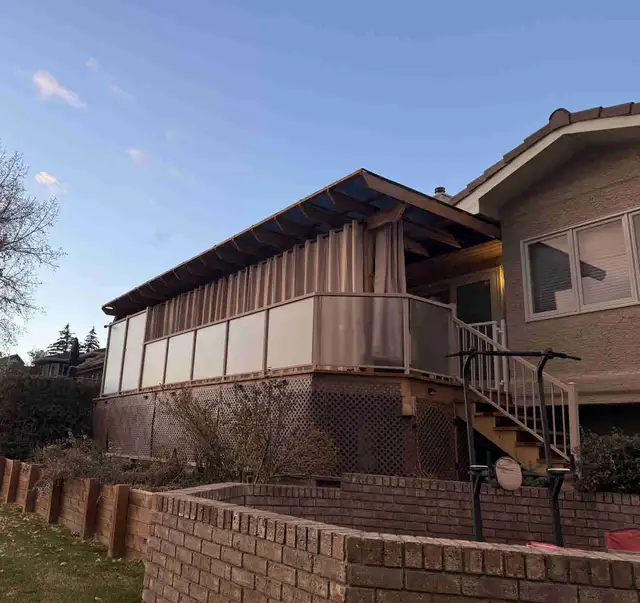 Deck and pergola