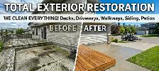 Total Exterior Pressure Washing – We Clean EVERYTHING!