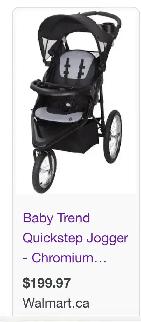 Baby Trend stroller with Cover - $45 - Scarborough - Toronto - Photo 7