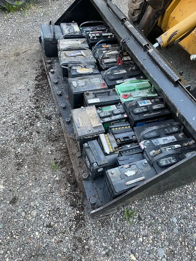 Batteries for scrap