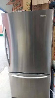 33' KitchenAid Bottom Mount Fridge – Stainless Steel - Photo 2