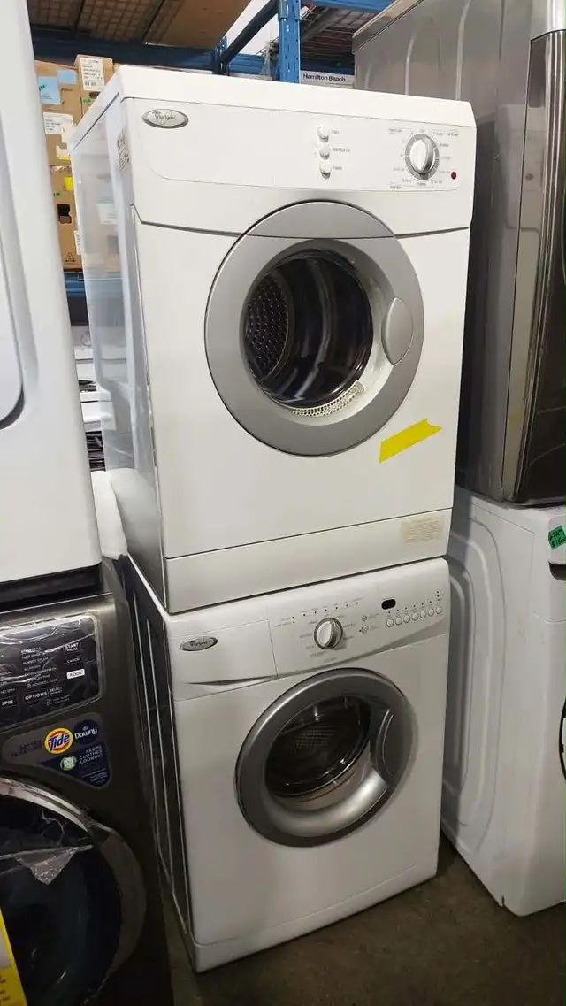 Whirlpool 24' Washer Dryer Set Used – Compact Laundry Pair