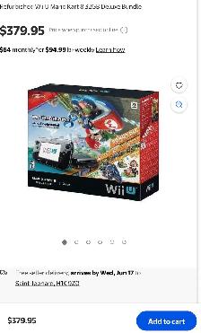 Wii  U, Deluxe Set, 32 GB, jeux préinstallé