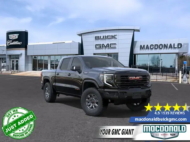 2026 GMC Sierra 1500 AT4X - Leather Seats - $772 B/W