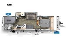 2023 Forest River RV Cherokee Grey Wolf 26BRB - Photo 2