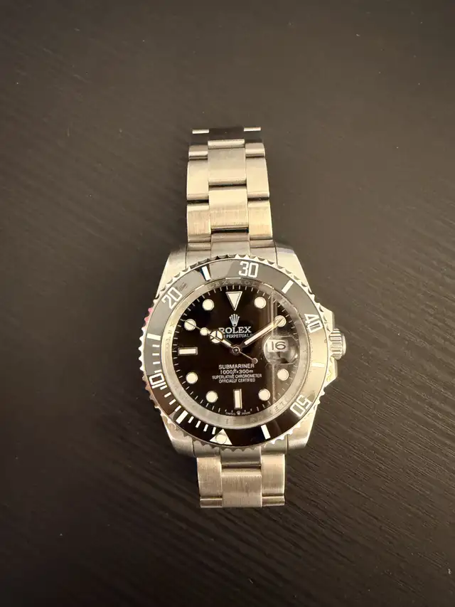 For Sale – Brand New Black Submariner Style Watch