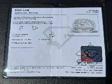#818 - 14kt White Gold, 1.36ct Prong Set Diamond Band, Size 6 - Photo 10