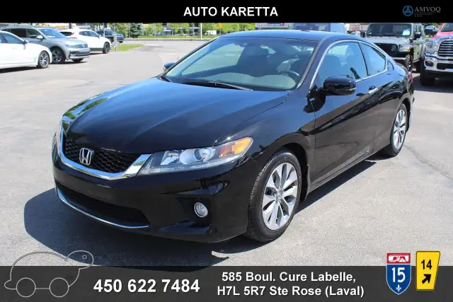 2013 Honda Accord Coupe EX-L coupe toit navigation camera cuir m