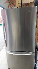 Fridge - 33' KitchenAid KBRA22KRSS01 Bottom Mount Used - Photo 2