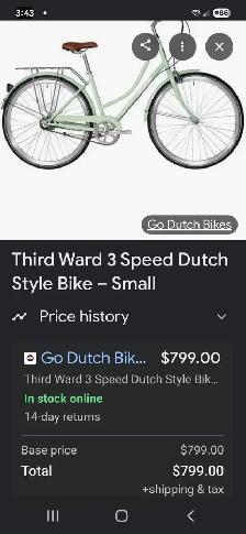 Third Ward 3 Speed Bike Dutch Style - Photo 8