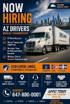 Hiring AZ Driver for Short Haul and Long Haul