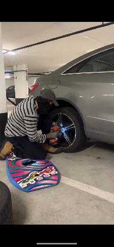 Mobile tire changes