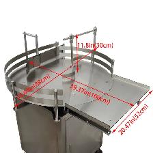 110V 31.5inch Automatic Bottle Conveyor Accumulation Table160459 - Photo 3