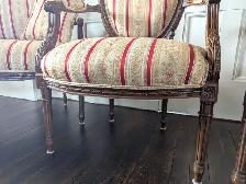 Antique French Parlor Chairs - Photo 6