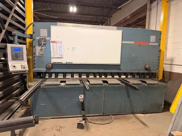 Durma CNC Hydraulic Shear Cutting Machine