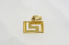 14K GREEK MEANDER PENDANT - Photo 5