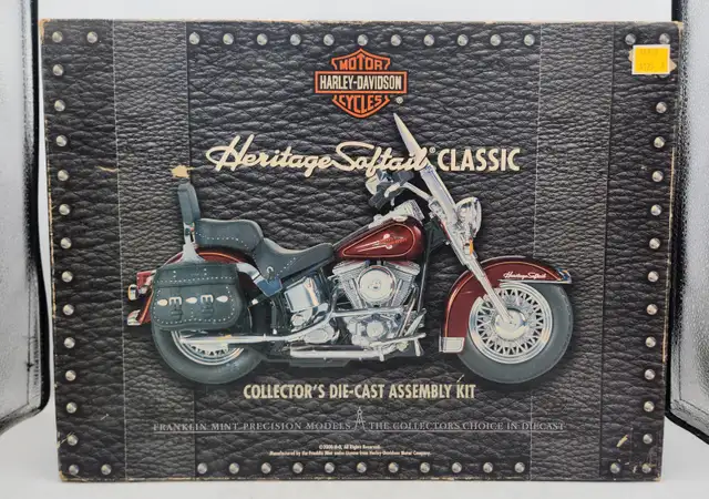 Harley Davidson Collector's Diecast Assembly Kit New in Box