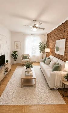 3½ Patio   Laundry | Near Parc La Fontaine | 438-873-8708