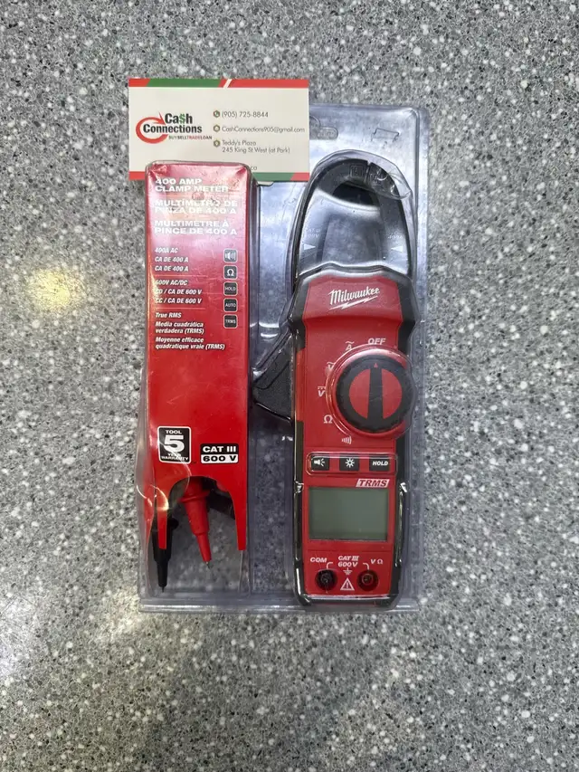 Milwaukee 2235-20 Clamp Meter 400 AMP NIP