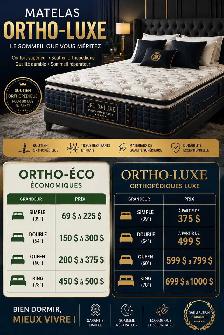 GRANDES SOLDES CHEZ MATELAS et MEUBLES